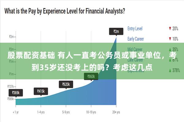 股票配资基础 有人一直考公务员或事业单位，考到35岁还没考上的吗？考虑这几点