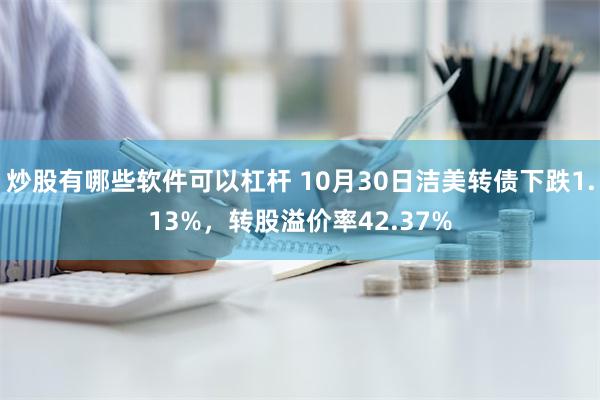 炒股有哪些软件可以杠杆 10月30日洁美转债下跌1.13