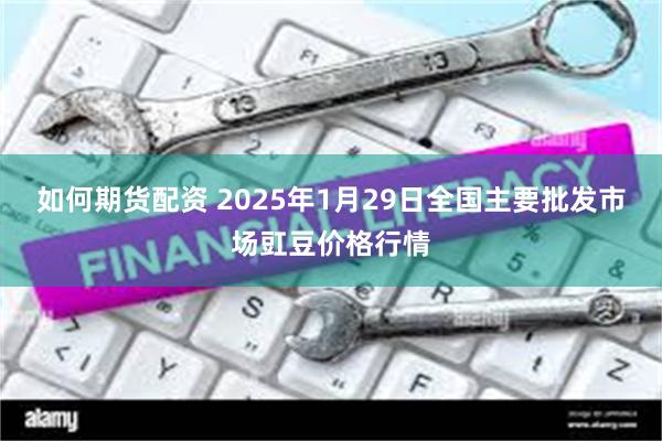 如何期货配资 2025年1月29日全国主要批发市场豇豆价格行情