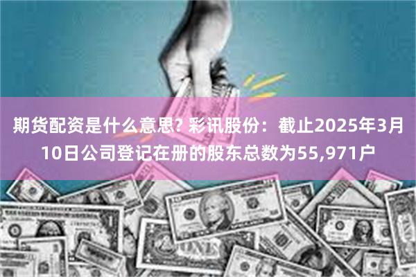 期货配资是什么意思? 彩讯股份：截止2025年3月10日公司登记在册的股东总数为55,971户